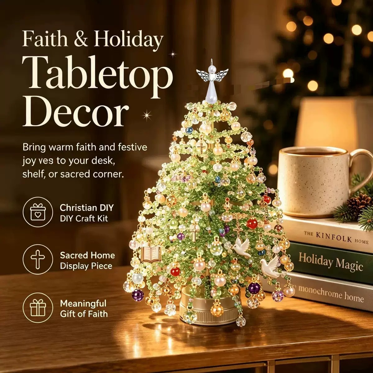 Resin Crafts Diy - Kit Artigianale per Albero Decorativo con