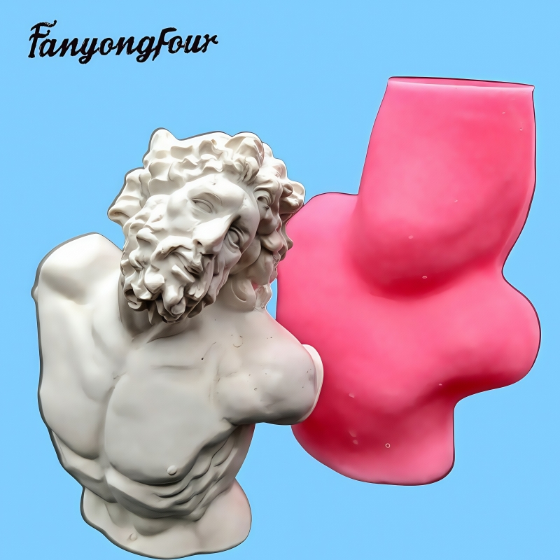 Resin Craft Ideas - Stampo in silicone per metà corpo