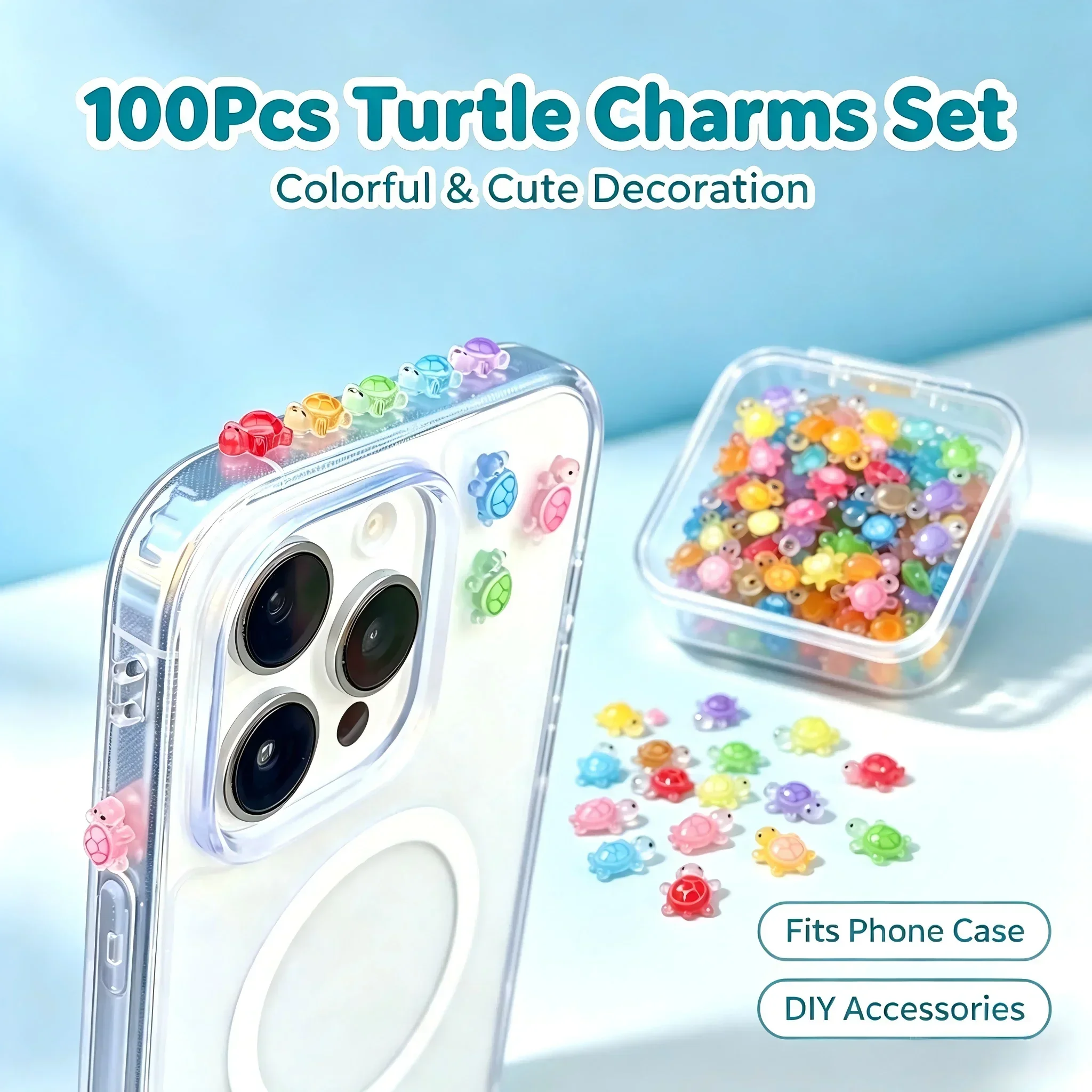 Resin Crafts Diy - 100 pezzi/ Ciondoli in resina a