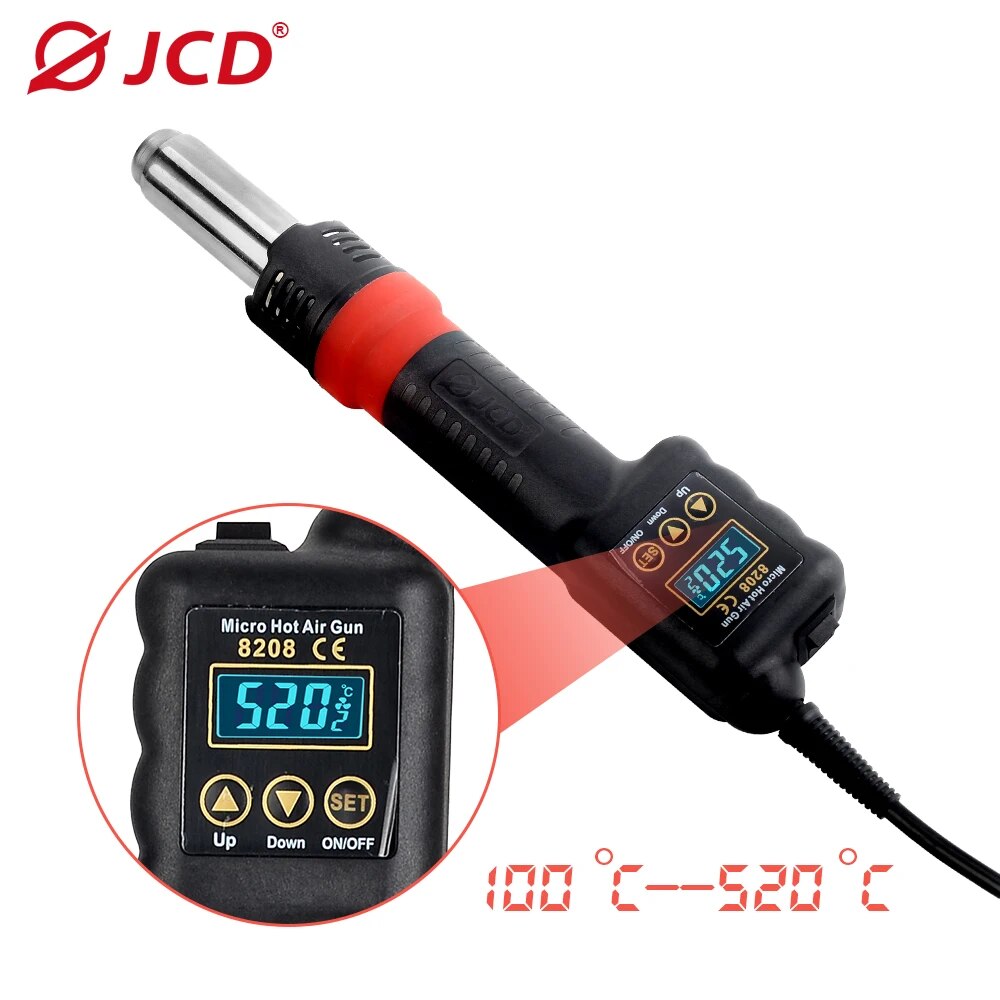JCD Micro Hot Air Gun 8208 750 - Heat Gun Small recensione e prezzo