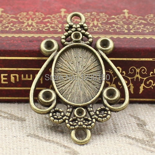 50 pz/lotto Bronzo Della Lega  - Bezels Set Pendant recensione e prezzo