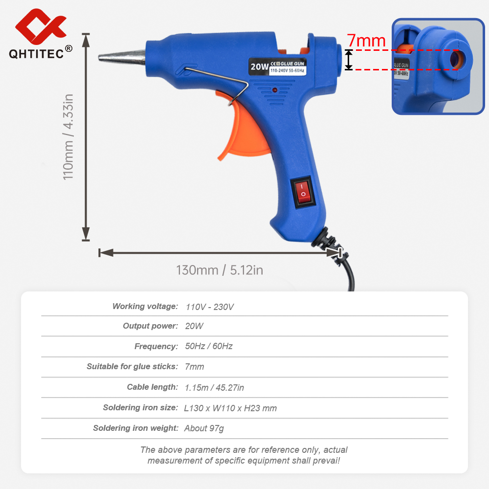 Pistola per colla a caldo JCD  - Heat Gun Small recensione e prezzo